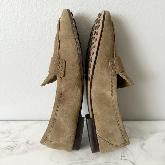 Tory Burch River Rock Suede Ballet Loafers women’s Size 9 excellent condition - Picture 11 of 12